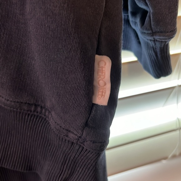 Vintage 90’s Cherokee Tag Embroided Logo Crewneck Sweatshirt Navy Blue - Picture 3 of 5
